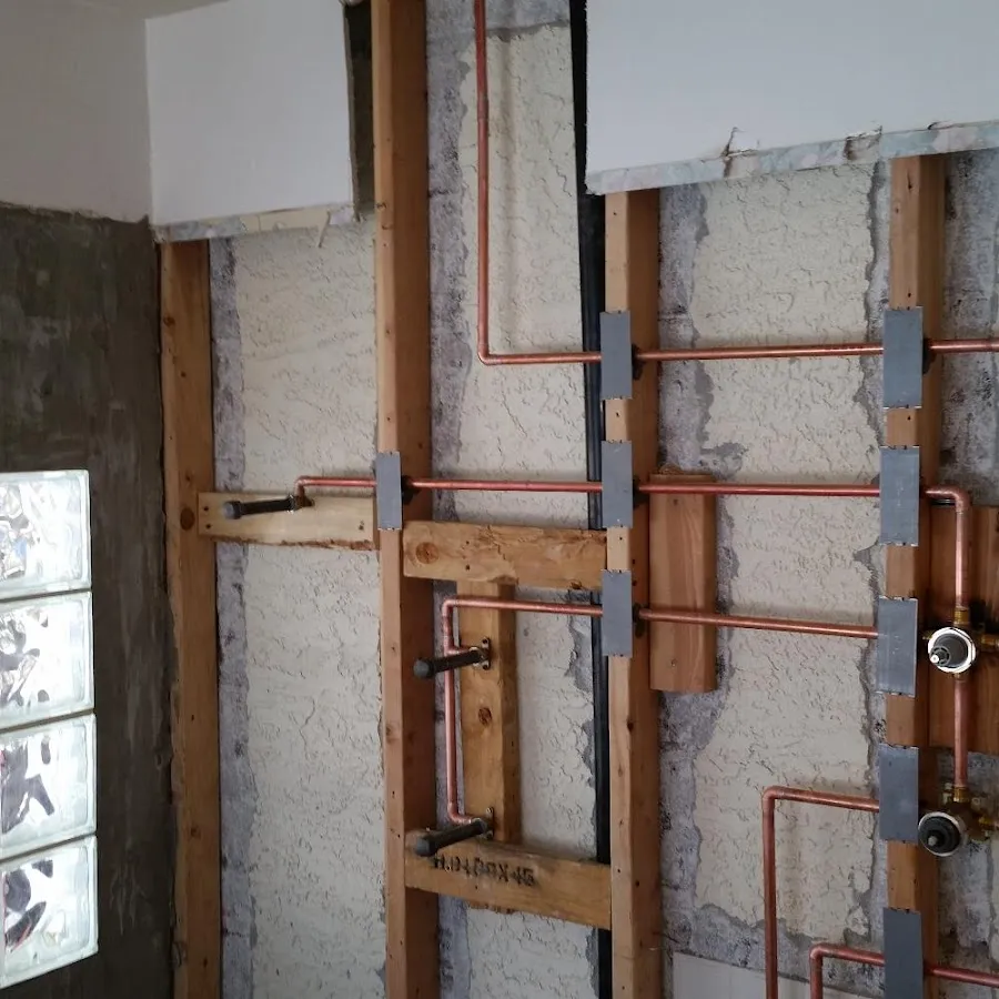 Copper pipe installation for Burst Pipe Repair in Stowe